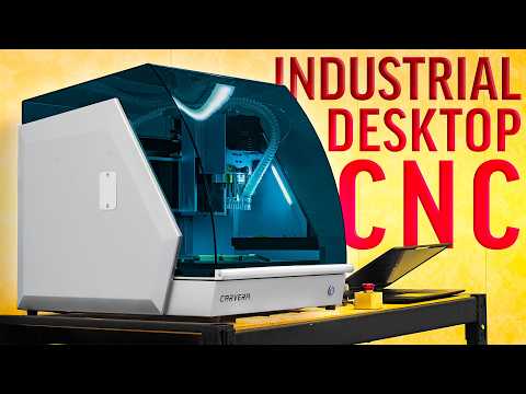 The Best Beginner CNC Mill? | Makera Carvera Overview thumbnail