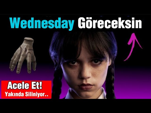 Bu Video Odanızda Wednesday Addams Görmenizi Sağlayacak! 😳 class=