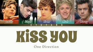 One Direction - Kiss You | Color Coded Lyrics [Eng]