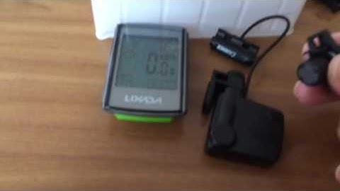 Lixada bycicle computer doesn