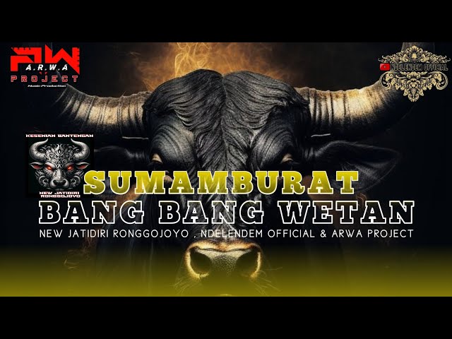 SUMAMBURAT BANG BANG WETAN❗❗NEW JATI DIRI RONGGOJOYO REMIXER ARWA PROJECT FEAT NDELENDEM OFFICIAL class=