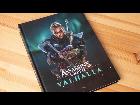 The Art of Assassin's Creed Valhalla (book flip)