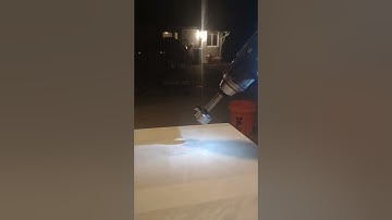 drilling through butcher block