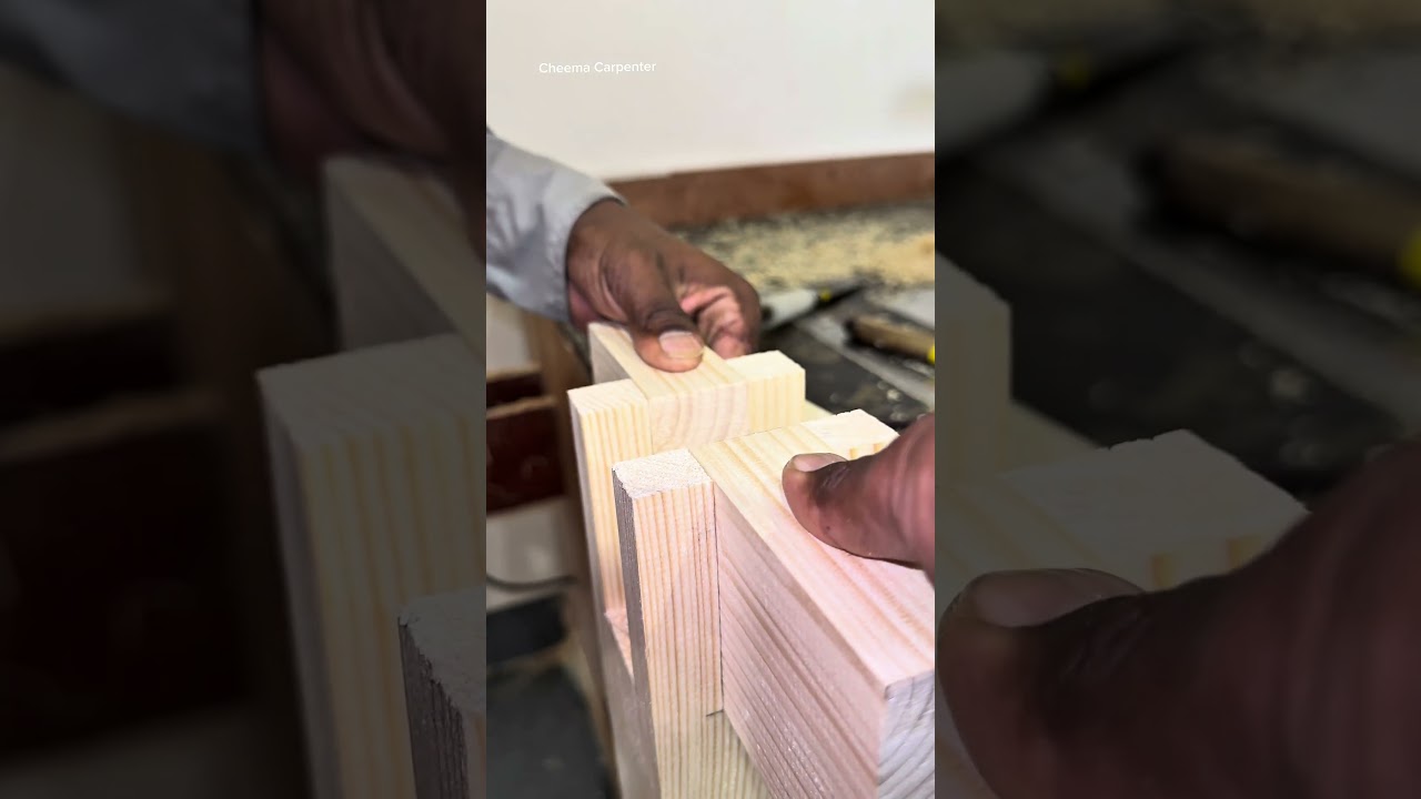 Wood Working strong and simple joint 