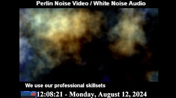 LIVE Paranormal Experiment Stream: Perlin Noise Video & Live Filtered Experiment Audio