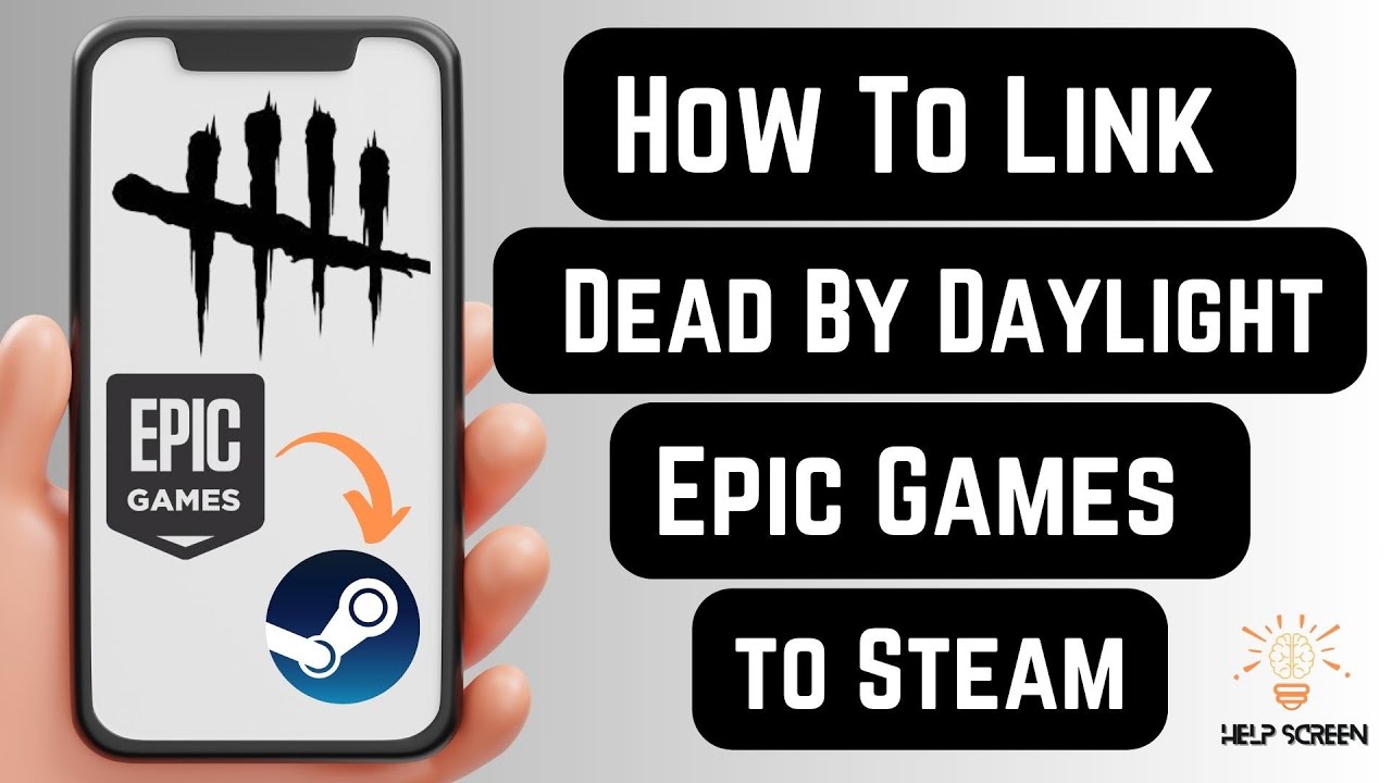 How To Link Dead By Daylight Epic Games to Steam - YouTube