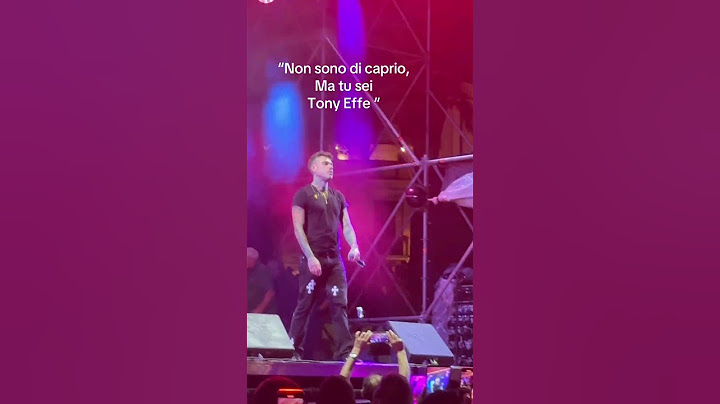 Fedez contro Tony Effe #trapitaliana #fedez #tonyeffe #dicaprio #concerto
