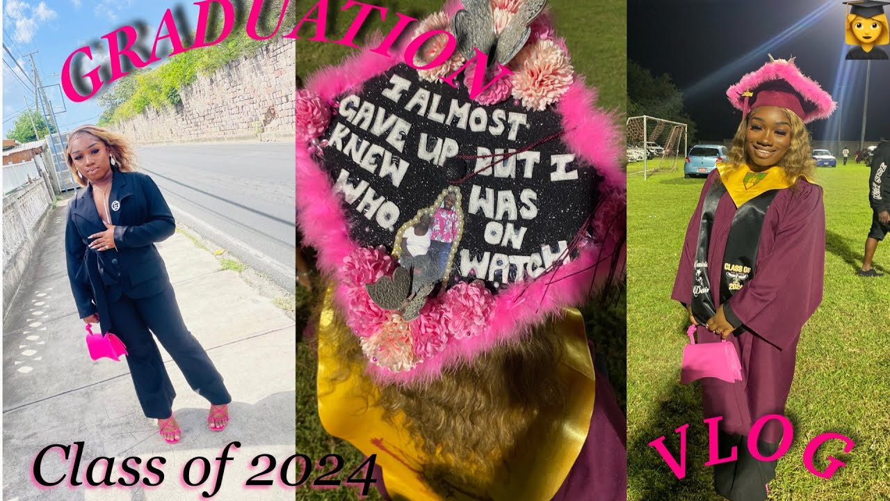 GRADUATION VLOG👩‍🎓 CLASS OF 2024🫶🏽 - YouTube