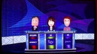 Nintendo Wii Jeopardy! 4th Run Game #1