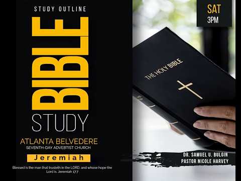 Pastor’s Bible Class – August 1, 2026