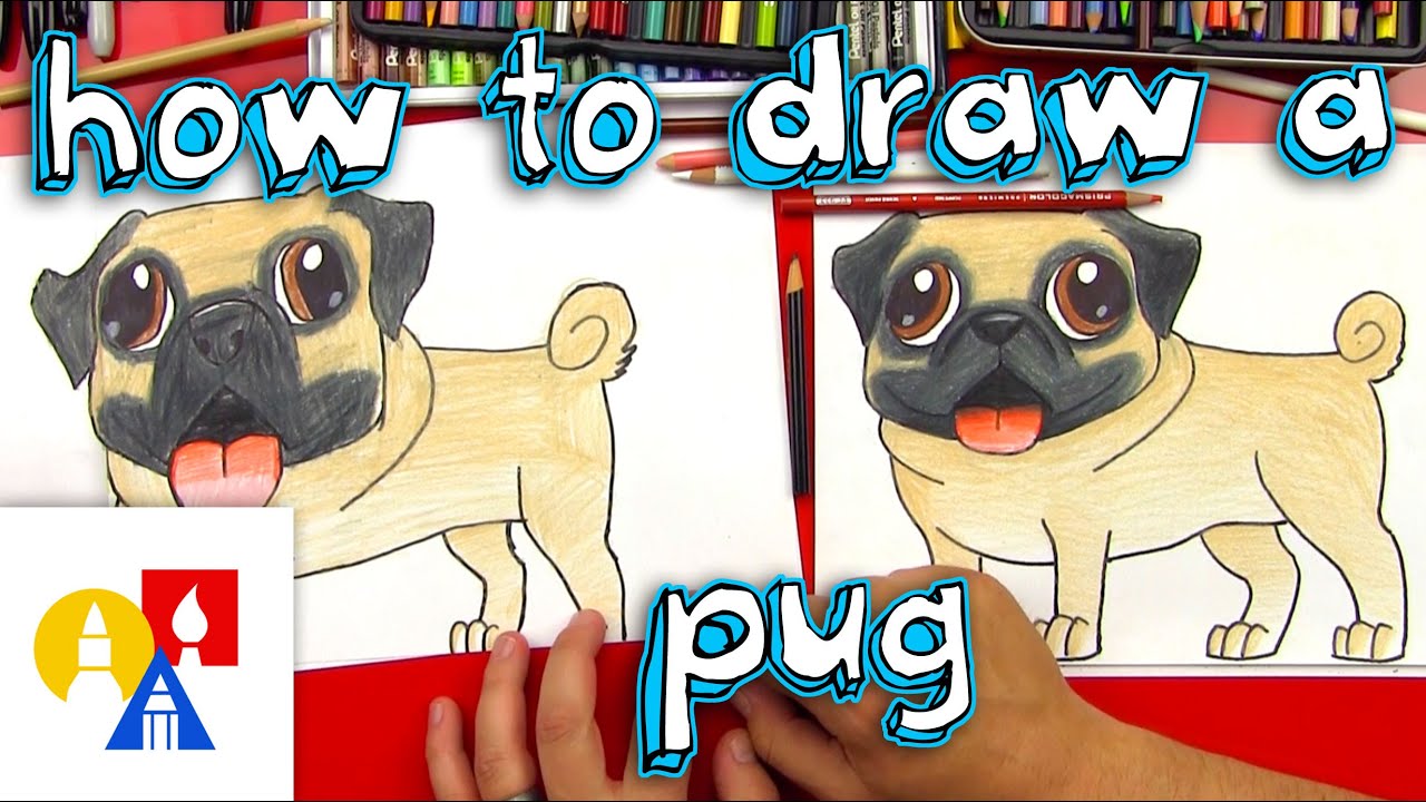 How To Draw A Pug Youtube