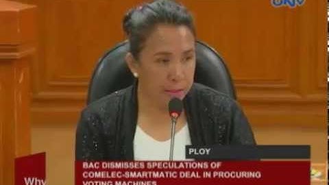 BAC dismisses speculations of COMELEC-Smartmatic deal in procuring voting machines