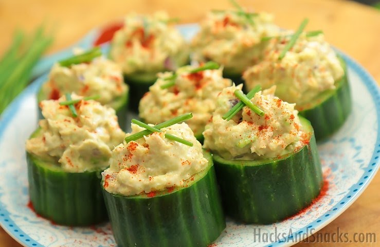 Tuna Cucumber Cups You Just can not Ignore - YouTube