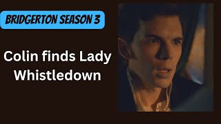 Colin Finds Lady Whistledown in Bridgerton Season 3