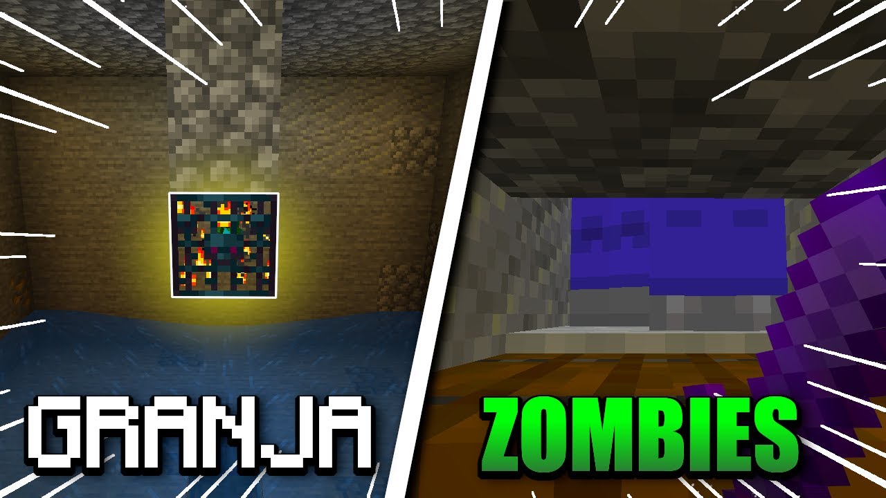 COMO hacer una GRANJA de ZOMBIES con SPAWNER 1.20.1 - YouTube