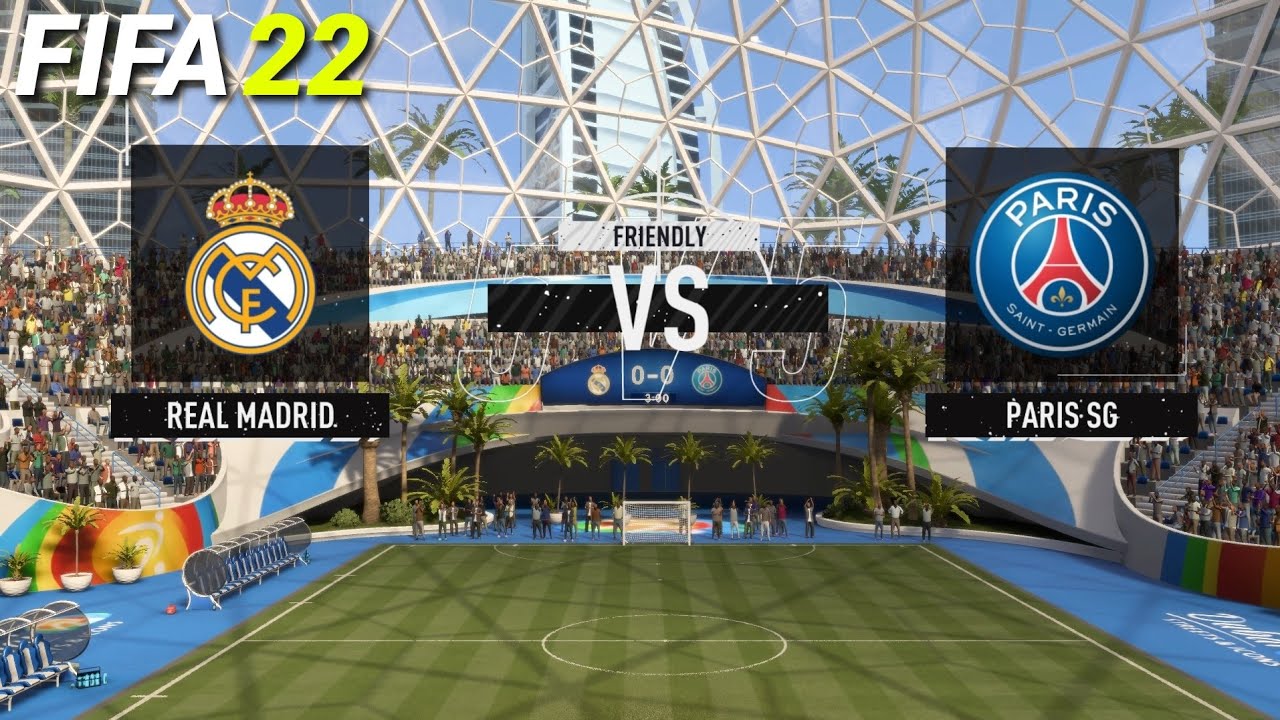 FIFA 22 Futsal - Real Madrid vs PSG | FIFA 22 Volta Futsal