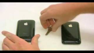 InvisibleSHIELD iPhone 3G Scratch Test