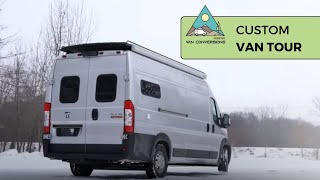 🚐✨ Van Life Tour with a Full Shower! ProMaster 3500 High-Top Extended Van Conversion