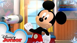 Mickey Mornings Holiday Theme Song! | Mickey Mouse Funhouse | @disneyjunior