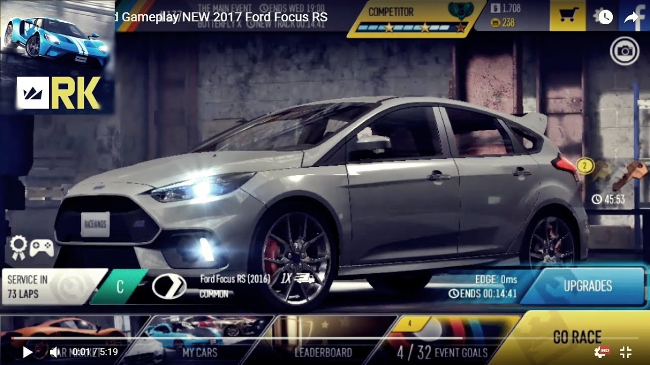 Race kings Android Gameplay NEW 2017 Ford Focus RS