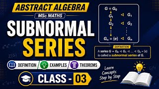 ZASSENHAUS LEMMA | Refinement | Normal &amp; Sub-Normal Series | Abstract Algebra | MSc Maths | New Era