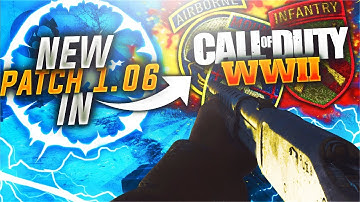 1.06 UPDATE IN COD WW2 NEW UPDATE & NEW WW2 DLC!! *Supply Drops IN WWII NOW*  WWII "BUFF" AND"NERF"