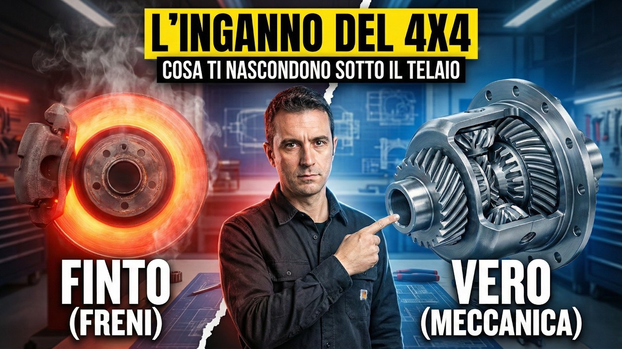 Il TUO SUV è un FINTO 4x4? L'Inganno dei Freni che simulano il Differenziale ⚠️