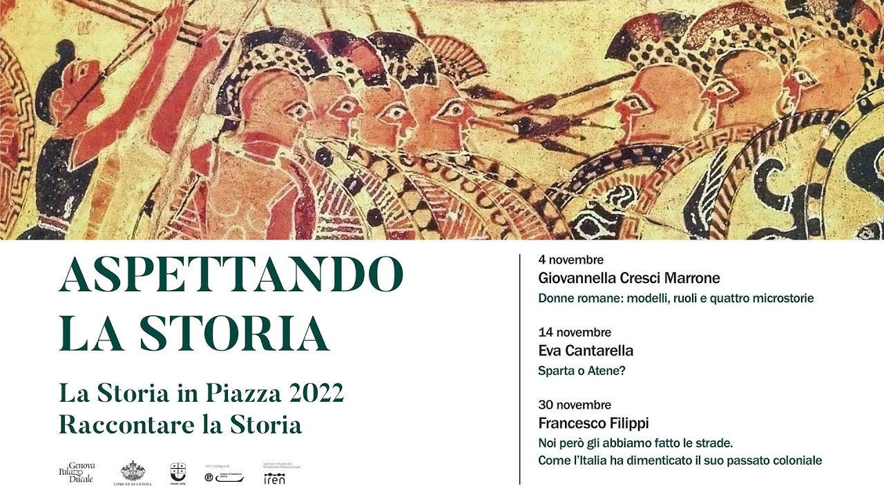 Eva Cantarella – Sparta o Atene? Aspettando la Storia in Piazza 2022