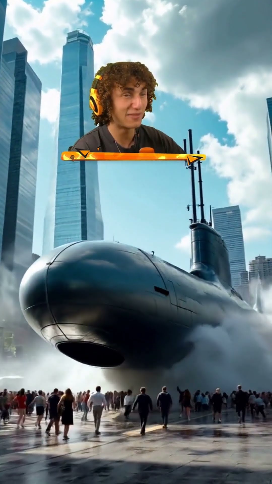 MASSIVE Submarine vs New York City!?