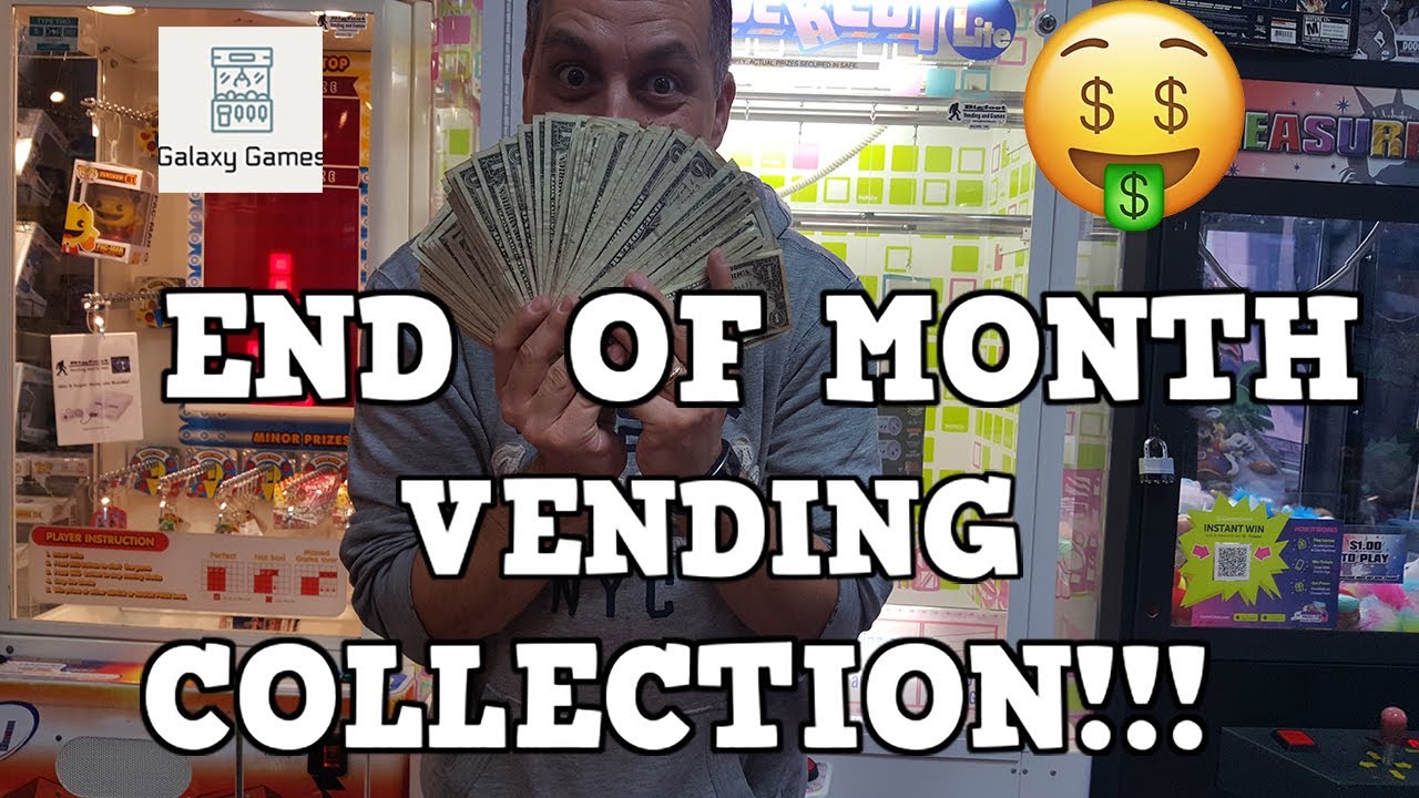 Huge Vending Collection! Pulling Money from my vending machines
