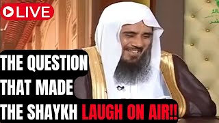 When the Shaykh couldn't stop laughing|Shaykh Sad al-Kathlaan