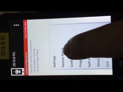 First Robot Config ZTE