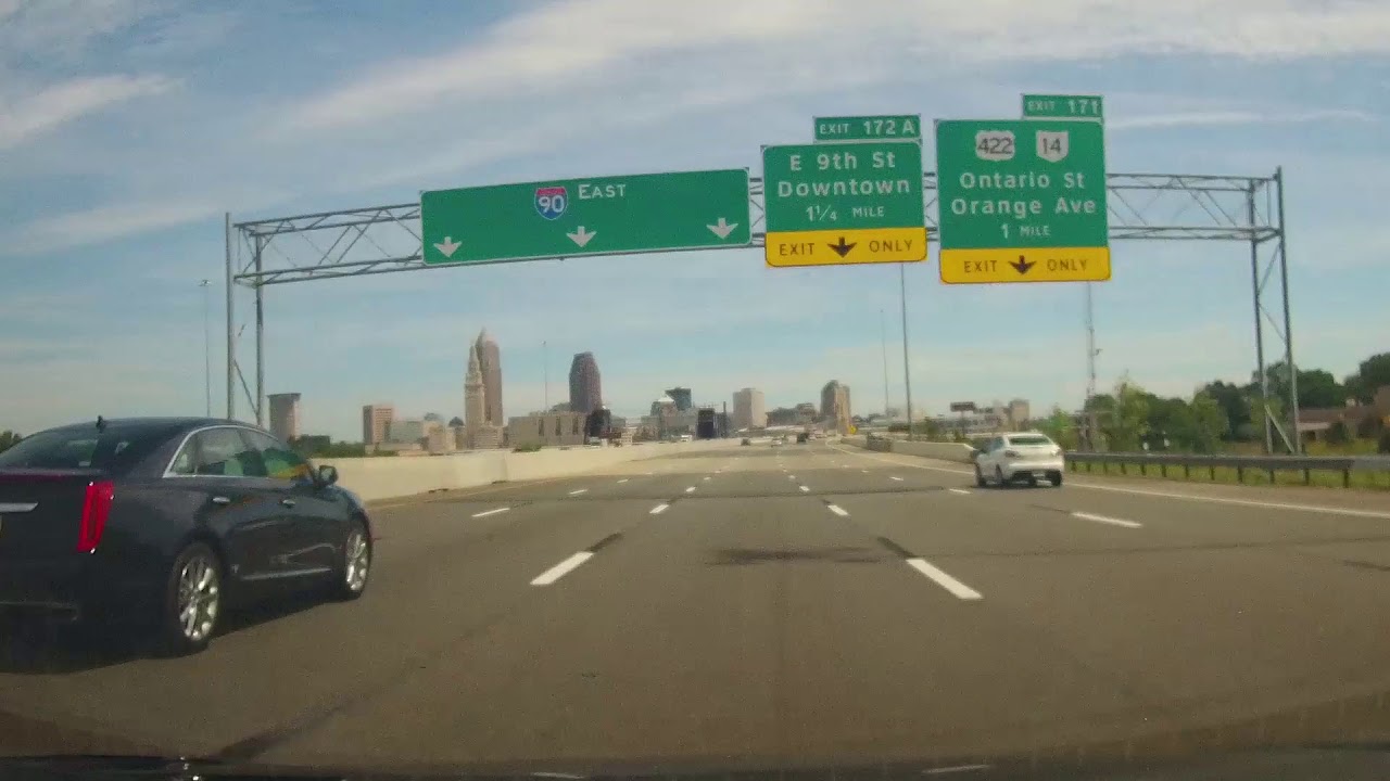 driving-from-lakewood-ohio-to-downtown-cleveland-youtube