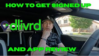 Dlivrd  how to sign up and app review #lasvegas