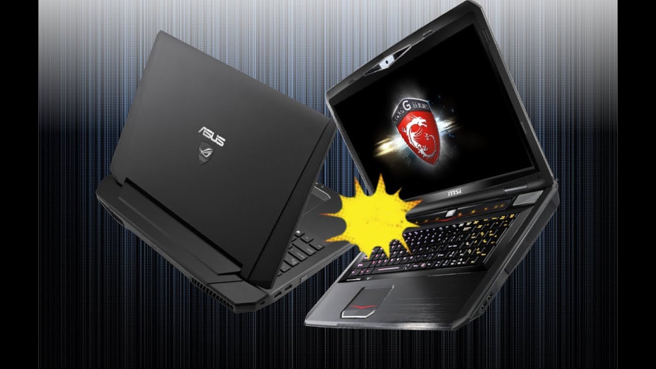 ASUS G750JZ VS MSI GT70 DOMINATOR PRO Gaming laptop Battle Tech