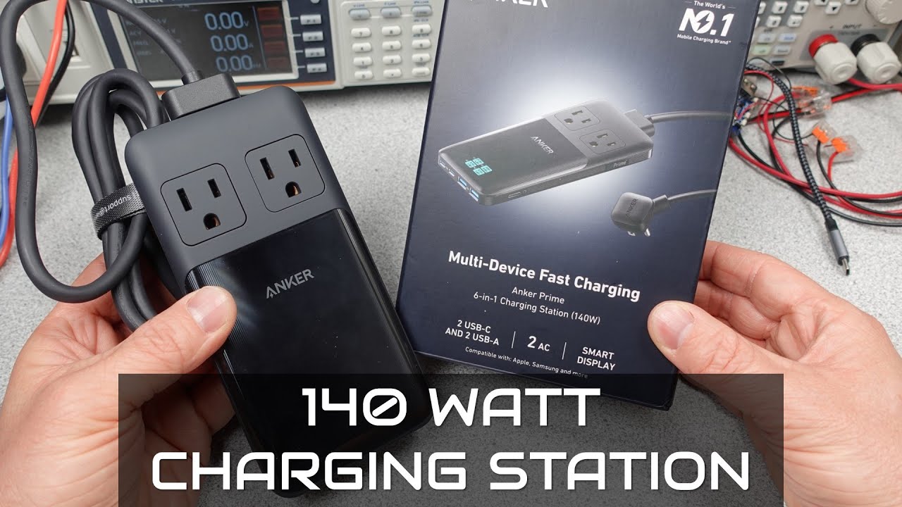 Ultra-Slim Power—Anker Prime 6-in-1 Charging Station - YouTube