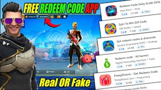 Free Fire Redeem Code App 🔥 Tested Live – Real or Scam? FF Free Redeem Code app 2026. Information