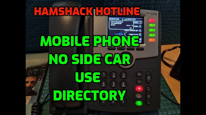 Cisco 525g- No need for Side Car - Hamshack Hotline(use directory)