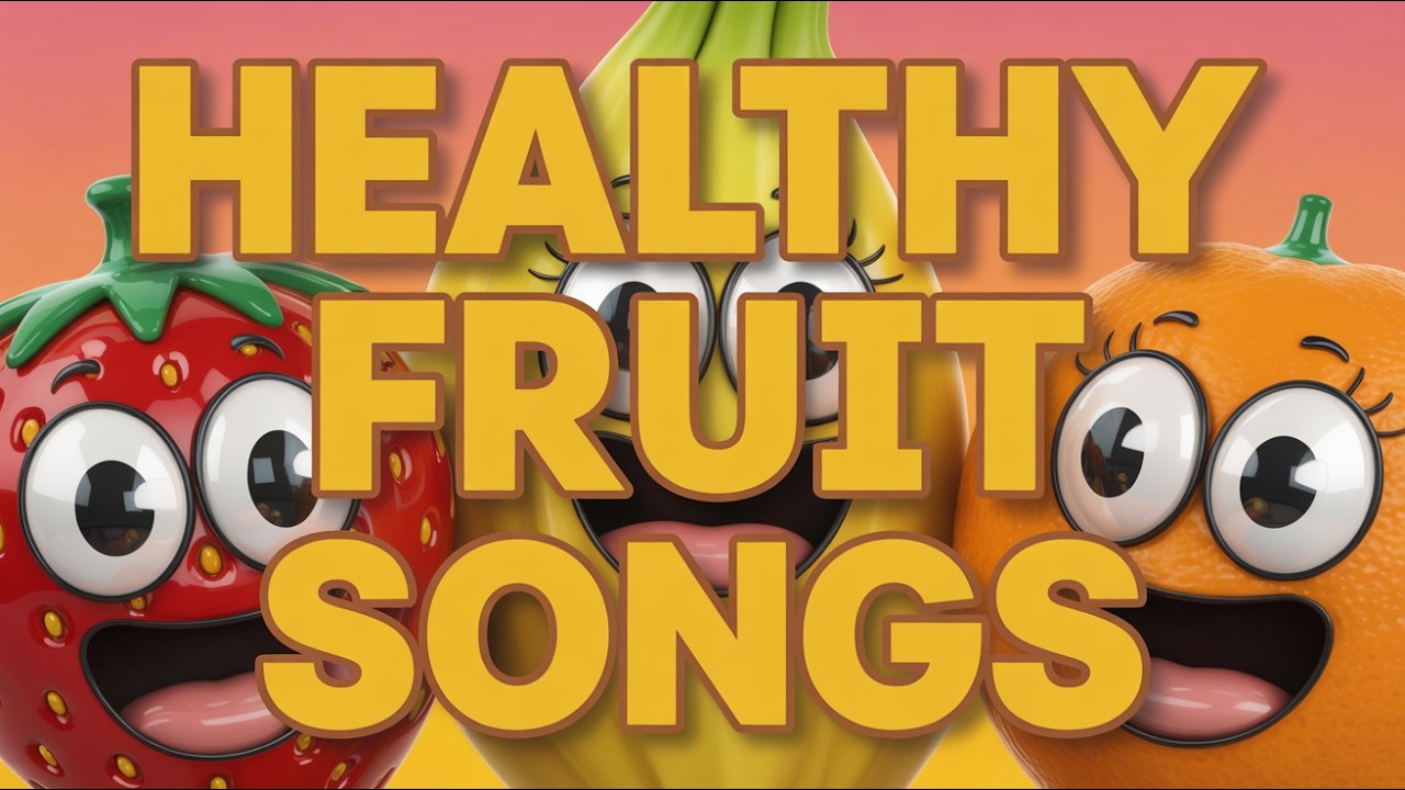 English Kids Song Learn Fruits Apple Banana Mango Grapes Orange Sing ...
