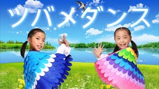 【ツバメダンス】踊ってみた〈歌詞付き〉YOASOBI with ミドリーズ「ひろがれ！いろとりどり」テーマソング #ツバメ #踊ってみた #みんなのうた  #NHK