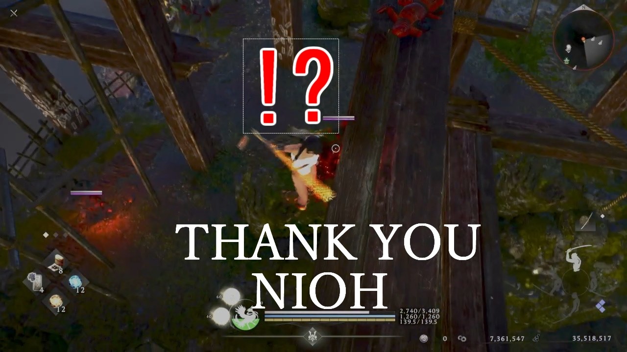 thank you nioh
