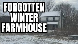 Exploring a 200 Year Old Forgotten Farmhouse in the Dead of Winter