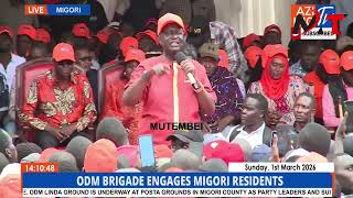Celebrity Oburu Odinga Powerful Speech in Migori!!Tunataka Power!Ruto ni TUTAM! Wealth