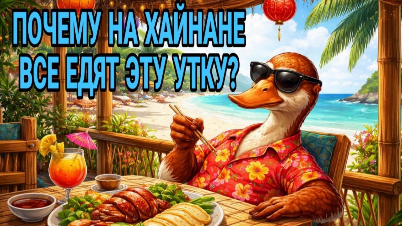Почему на Хайнане все едят ЭТУ утку?