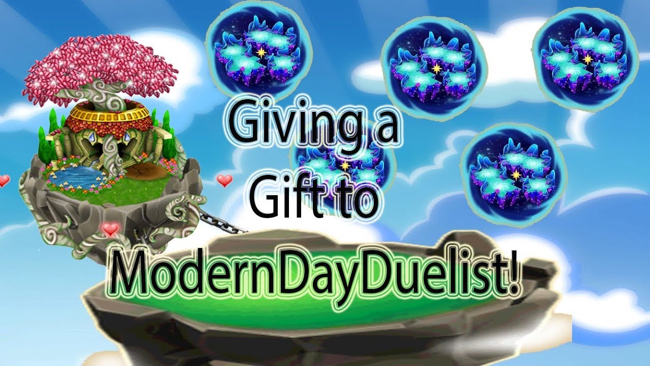 Dragonvale Vlog Giving a Gift to ModernDayDuelist! YouTube