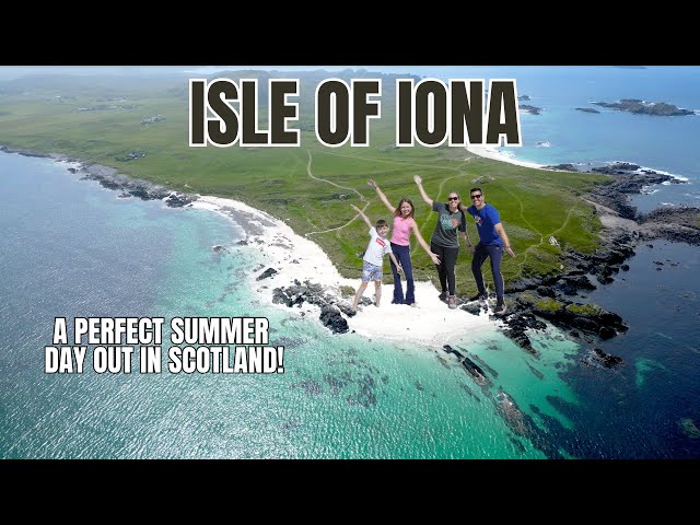 Travel vlog - Isle of Iona - a PERFECT summer day out! Iona Abbey and more