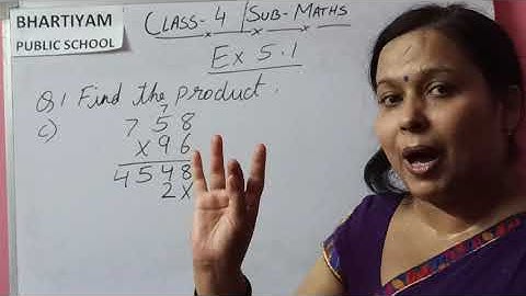 Bhartiyam Public School | Class 4 | Maths | Chapter 5 (Part 1)
