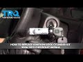 How to Replace Ignition Lock Cylinder 2006-2013 Chevrolet Impala
