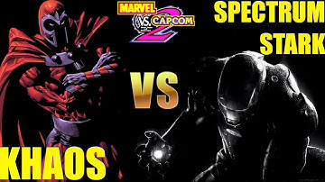 MvC2 Mvci Umvc3 BurstKinetics khaos (USA) vs Spectrum stark (Mexico) part 2 #FreeMvC2