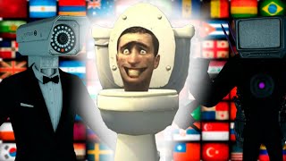 Skibidi Toilet In 10 Languages Meme